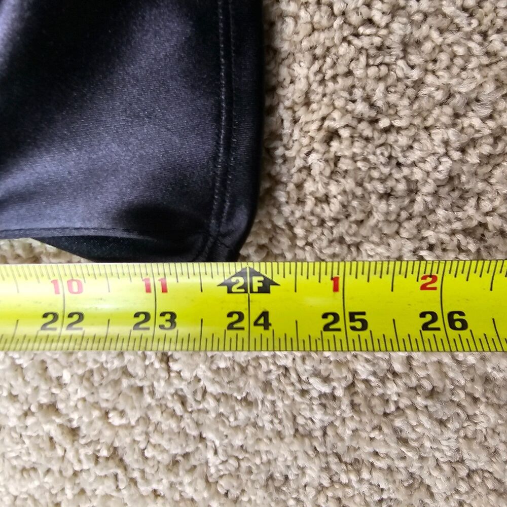 Emerald Sundae Black Satin Bodycon Mini Dress XXS NWT Party Cocktail - Picture 14 of 15